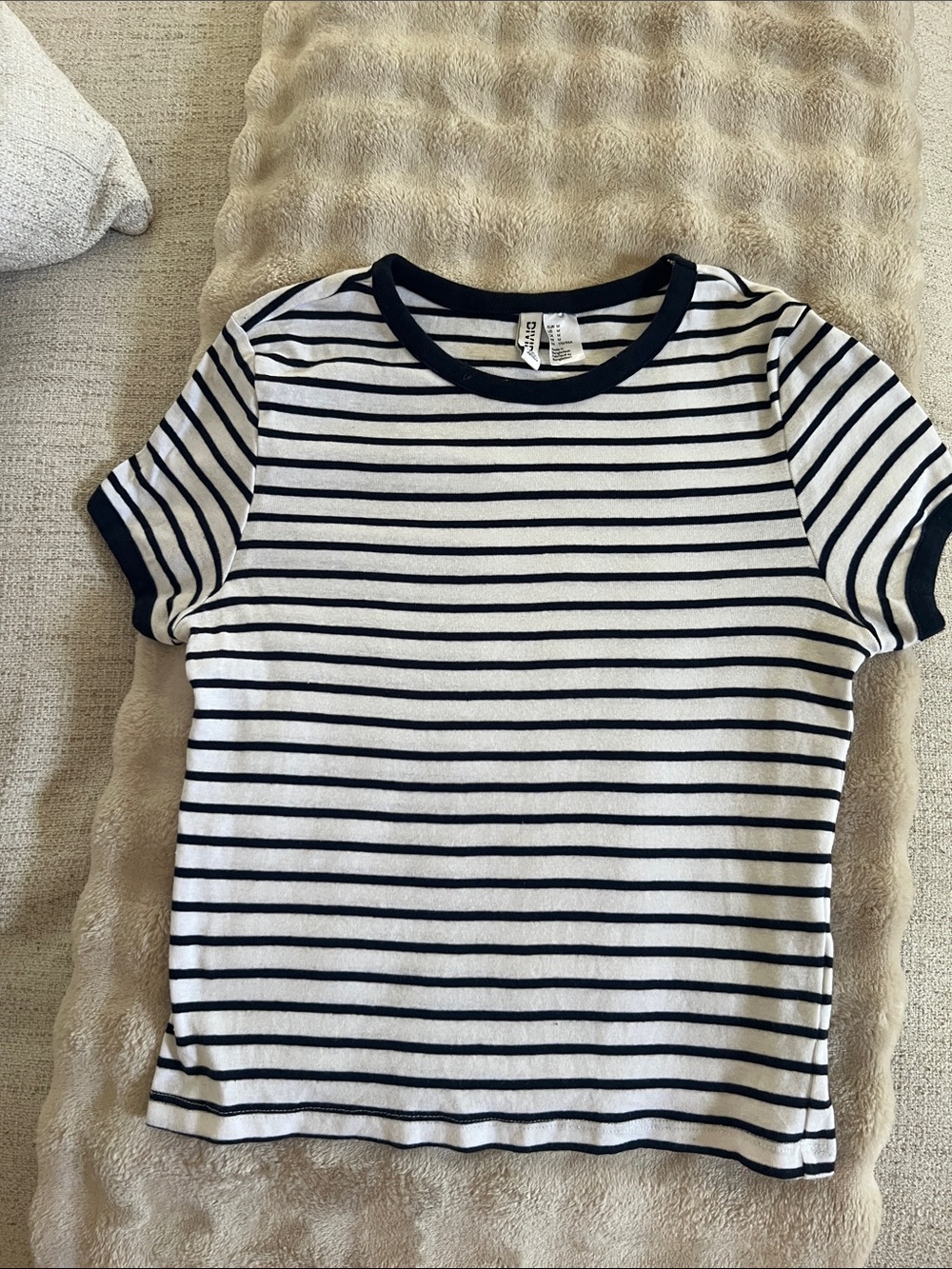 Divided Navy & White Striped Short-Sleeve Tee